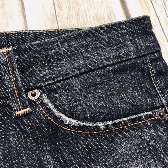 Black Denim Skirt Size 28 Style 300-002 - Picture 3 of 8